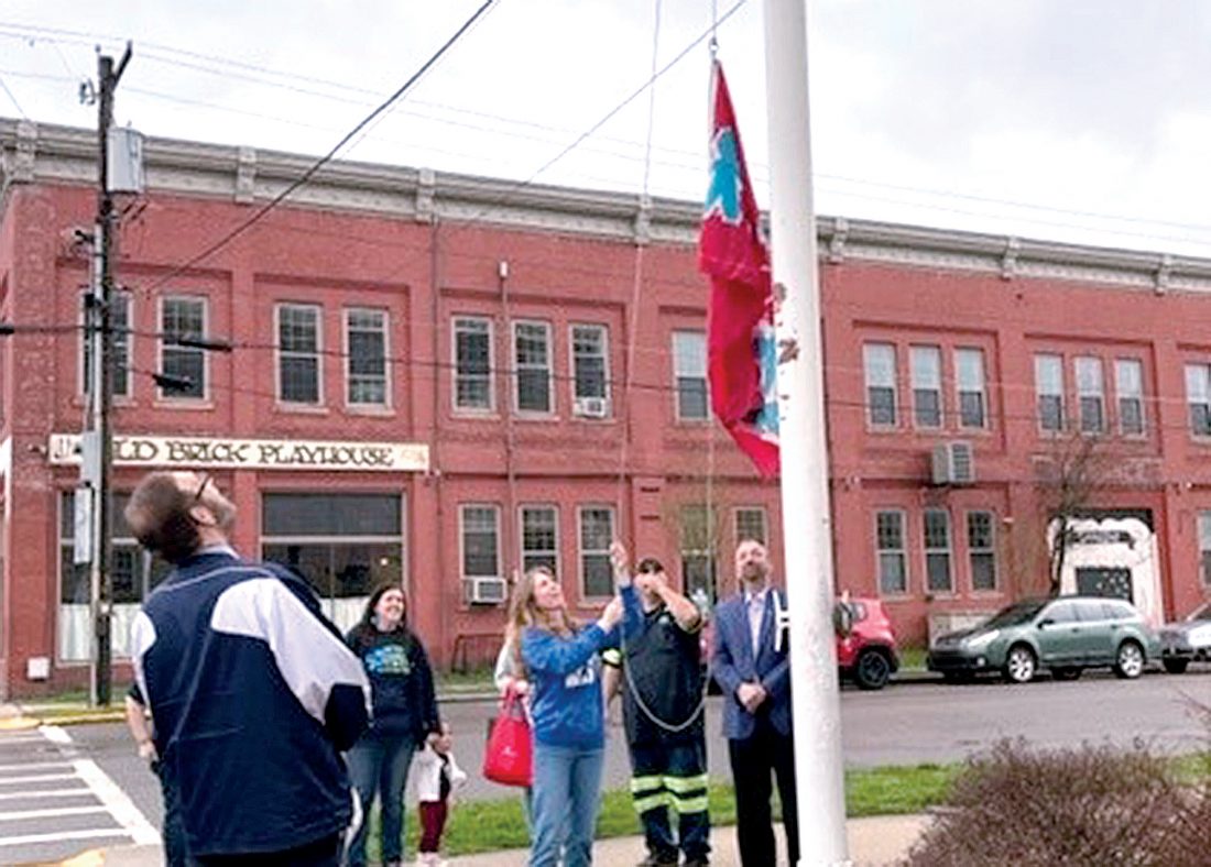 Raising a Flag and Awareness News, Sports, Jobs The Intermountain